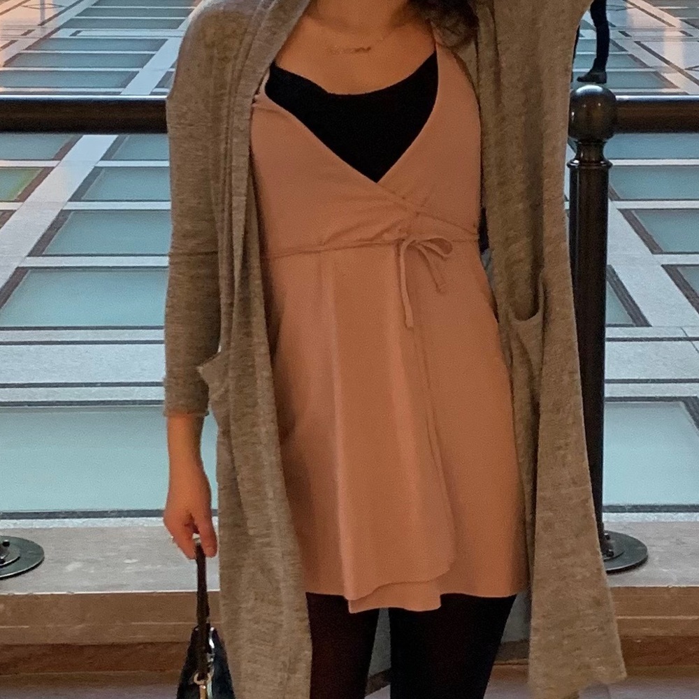 Wilfred Free Pink Dress- Aritzia